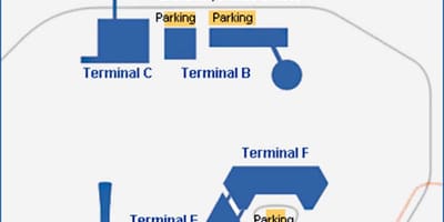 Sheremetyevo מסוף המפה