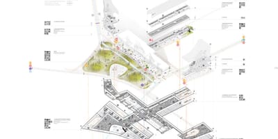 מפה של paveletsky station במוסקבה